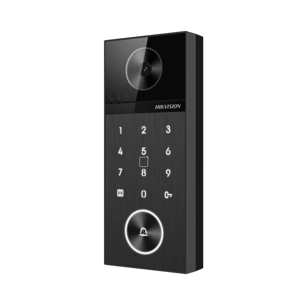 Panou exterior videointerfon TCP/IP 4MP, IR 3m, WI-FI6, Bluetooth, PIN, PoE, M1, IP65 - HIKVISION DS-KV6124-WBE1 [3]