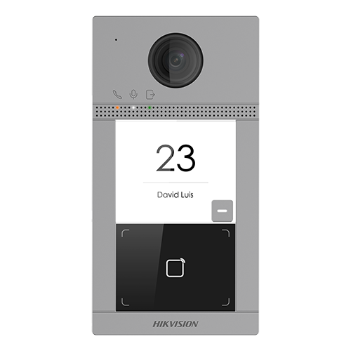 Panou exterior videointerfon TCP/IP pentru 1 familie, Wi-Fi 2.4GHz, control acces integrat - HIKVISION DS-KV8113-WME1 [2]