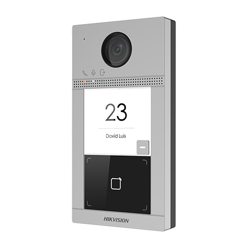 Panou exterior videointerfon TCP/IP pentru 1 familie, Wi-Fi 2.4GHz, control acces integrat - HIKVISION DS-KV8113-WME1 [3]