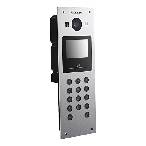 Panou exterior videointerfon TCP/IP pentru blocuri si spatii birouri, control acces card, afisaj LCD- HIKVISION DS-KD3003-E6 [2]