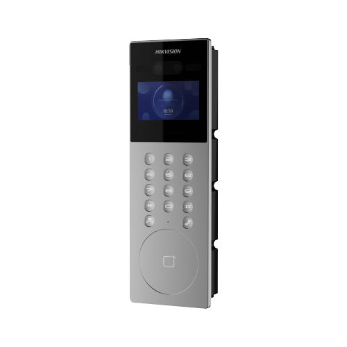 Panou exterior videointerfon TCP/IP pentru blocuri si spatii birouri, control acces integrat card si DETECTIE FACIALA - HIKVISION DS-KD9203-E6 [3]