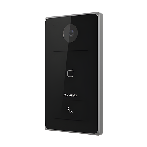 Panou exterior videointerfon TCP/IP, Wi-Fi, 2MP, IR 2.5m, 1 familie, montaj aparent, PoE - HIKVISION DS-KV6133-WME1-Aparent [3]