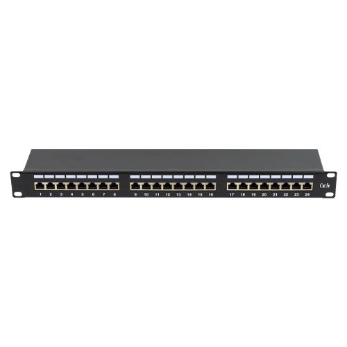 Patch Panel 1U, FTP cat5e, 24 porturi RJ45 - ASYTECH Networking ASY-PP-FTP5E-24 [2]