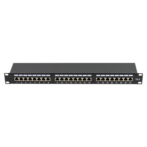 Patch Panel 1U, FTP cat6, 24 porturi RJ45 - ASYTECH Networking ASY-PP-FTP6-24 [2]