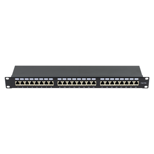 Patch Panel 1U, FTP cat6A, 24 porturi RJ45 - ASYTECH Networking ASY-PP-FTP6A-24 [2]