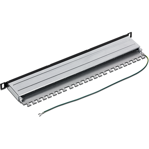 Patch Panel 24 porturi RJ45, Cat6a, Ecranat, 05U - TRENDnet TC-P24C6AHS [3]
