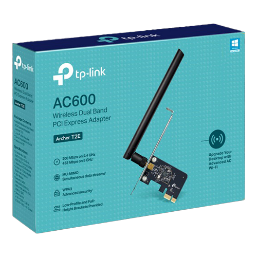 Placa de retea Wireless TP-Link Archer T2E AC600 Dual-Band PCIe - TP-LINK ArcherT2E [3]
