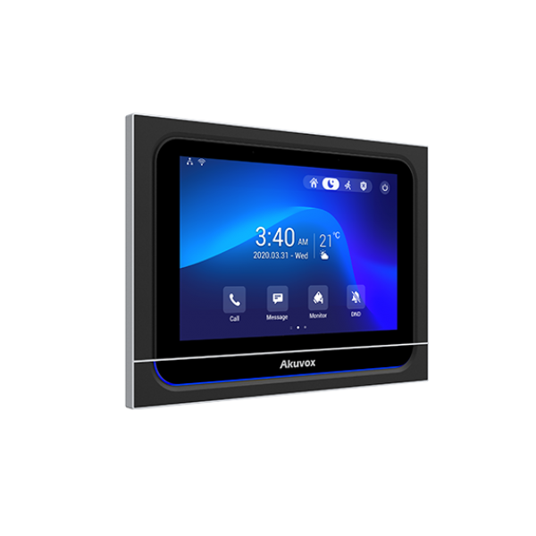 Post de interior IP SIP Akuvox X933W monitor de 7 inch PoE [3]