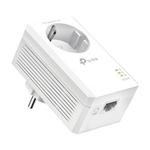 Powerline AV1000, Passthrough, 1 x RJ45 Gigabit - TP-Link TL-PA7017P [1]