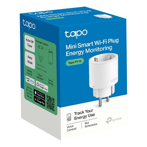 Priza inteligenta TP-LINK Tapo P115,(1 bucata) Wi-Fi, 3680W, 16A - TP-LINK TapoP115(1-pack) [2]