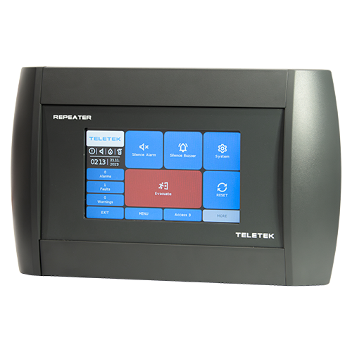 Repetor cu display TFT pentru centrale IRIS/SIMPO - Teletek RepeaterTFTIRIS/SIMPO [3]