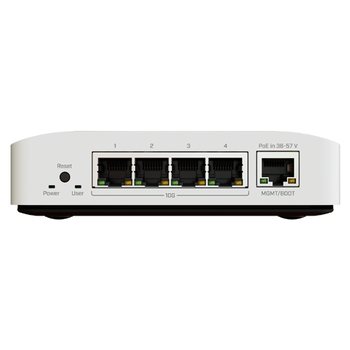 Router 4 porturi 10G, 1 port 1G, sina DIN - MikroTik CRS304-4XG-IN [2]