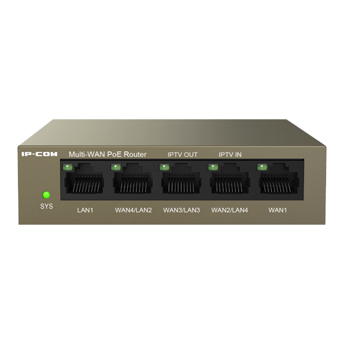 Router 4 porturi Gigabit PoE+, 55W, 1 port RJ45 Gigabit, management - IP-COM M20-PoE [2]