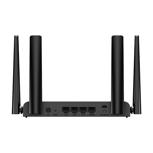 Router 4G LTE, Wi-Fi 4, N300, 1 x slot Nano SIM, 4 x RJ45 1G, Cloud Management - Ruijie Reyee RG-EW300T [3]