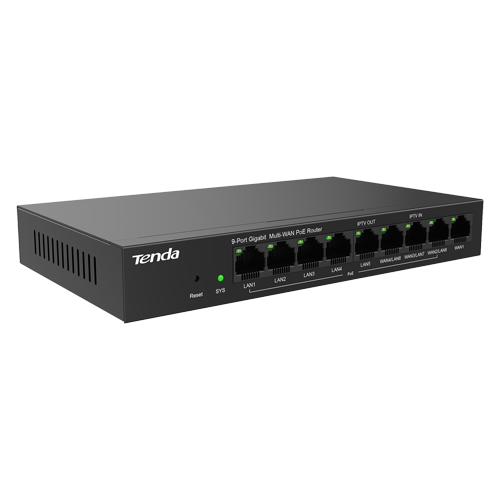 Router 8 porturi PoE+, 1 port WAN, Gigabit, Web Management - TENDA TND-G0-8G-POE [3]