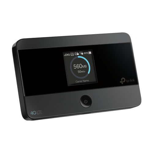 Router portabil 4G, Wi-Fi 4, Nano SIM, microSD, Baterie 2100 mAh - TP-Link M7350 [2]
