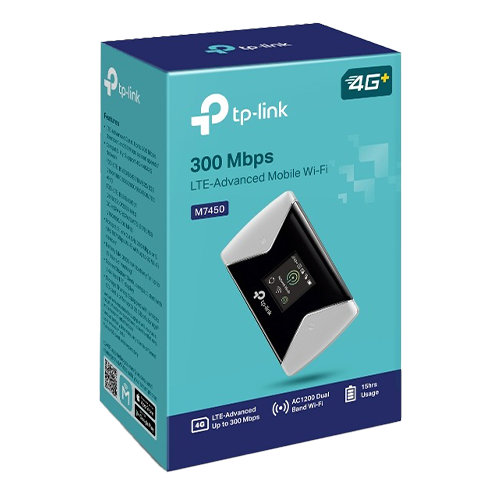 Router portabil TP-Link M7450, Dual-Band, 300Mbps, 4G LTE - TP-LINK M7450 [3]