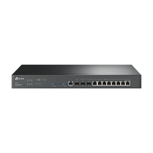 Router VPN, 2 x SFP+ 10G, 1 x SFP Gigabit, 8 x RJ45 Gigabit, 2 x USB, 1U - TP-Link Omada ER8411 [1]