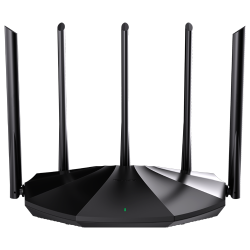 Router Wi-Fi 6, DualBand 2.4Ghz/5GHz, 300+1201Mbps, 5x6dBi, 4 porturi Gigabit - TENDA TND-TX2-PRO [2]