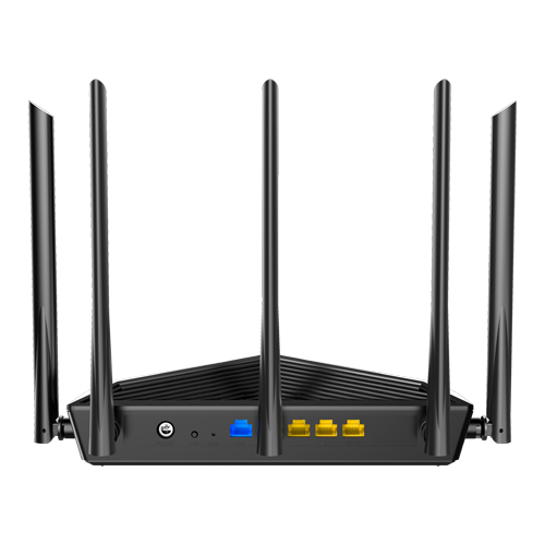 Router Wi-Fi 6e, AX5700 TriBand 2.4/5GHz/6GHz, 861+2402+2402 Mbps, 5x6dBi, 4 x Gigabit - TENDA TND-RX27-PRO [3]
