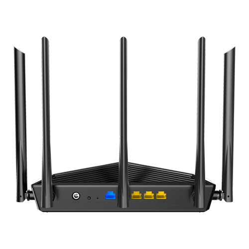Router Wi-Fi 6e, AX5700 TriBand 2.4/5GHz/6GHz, 861+2402+2402 Mbps, 5x6dBi, 4 x Gigabit - TENDA TND-TX27-PRO [3]