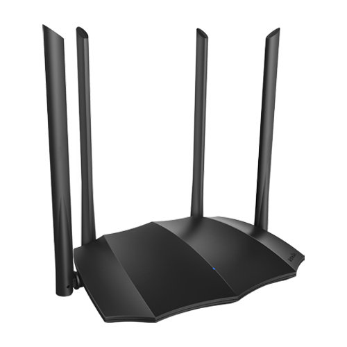 Router WiFi 5 (802.11ac) DualBand 2.4/5GHz, 300+867Mbps, 4x6dBi, 4 porturi Gigabit - TENDA TND-AC8 [1]