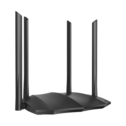 Router WiFi 5 (802.11ac) DualBand 2.4/5GHz, 300+867Mbps, 4x6dBi, 4 porturi Gigabit - TENDA TND-AC8 [2]