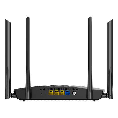 Router WiFi 6 (802.11ax), DualBand 2.4Ghz/5GHz, 300+1201Mbps, 4x6dBi, 4 porturi Gigabit - TENDA TND-RX2 [3]