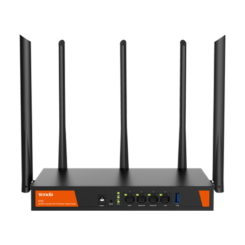 Router WiFi 6 Dual Band, 4 porturi Gigabit, AX3000, Management - TENDA TND-W30E [3]