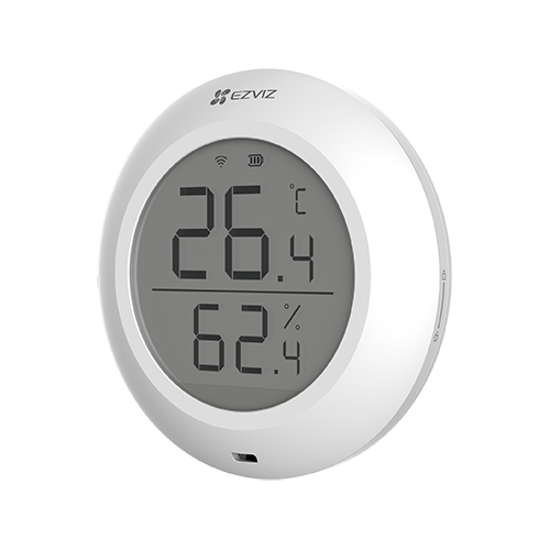 Senzor de temperatura si umiditate Smart Home EZVIZ, afisaj 1.8 inch, comunicare Wireless ZigBee CS-T51C [2]