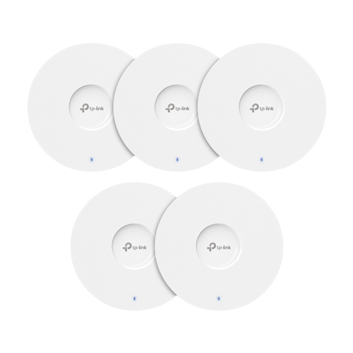 Set 5 x Access Point Wi-Fi 6, AX1800 Dual-Band, 4/5 dBi, 1 x RJ45 Gigabit, PoE - TP-Link Omada EAP613(5-pack) [1]