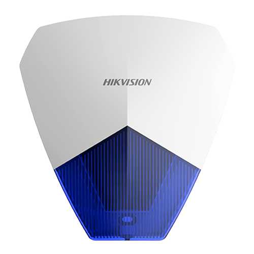 Sirena cablata AX PRO de exterior cu flash, led Albastru, IP54 - HIKVISION DS-PS1-B [2]