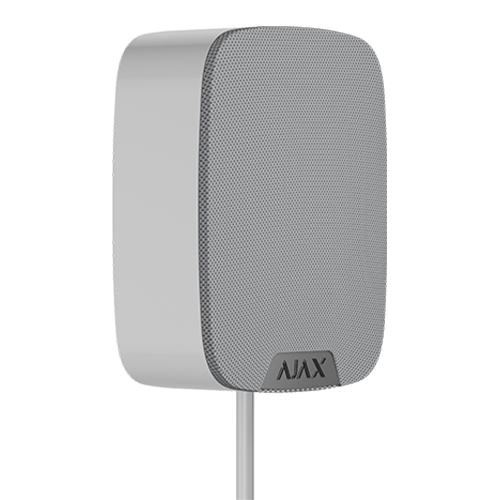 Sirena de interior Superior HomeSiren Fibra, cablata, alb - AJAX HomeSirenSuperiorFibra(W)-143560 [2]