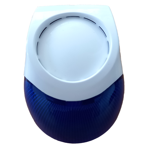 Sirena piezo de interior, 102 db, cu flash LED albastru - Teletek SR50 [1]