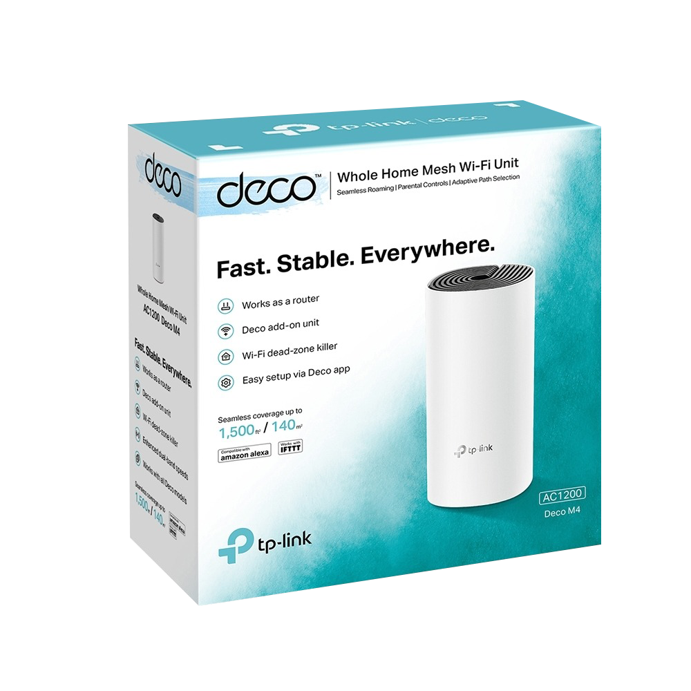 Sistem Mesh Wireless TP-LINK Deco M4(pachet de 1) AC1200 Gigabit DecoM4(1-pack) [3]