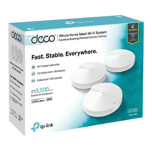 Sistem Mesh Wireless TP-LINK Deco M5(pachet de 3) AC1300 Gigabit DecoM5(3-Pack) [4]
