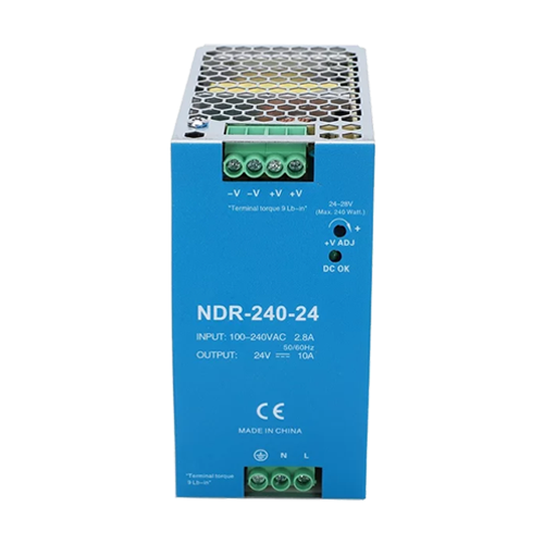 Sursa de alimentare in comutatie, 24V / 10A, sina DIN - MEAN WELL NDR-240-24 [2]