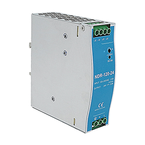 Sursa de alimentare in comutatie, 24V / 5A, sina DIN - MEAN WELL NDR-120-24 [1]