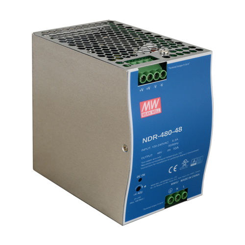 Sursa de alimentare in comutatie, 48V / 10A, sina DIN - MEAN WELL NDR-480-48 [1]