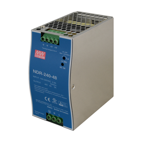 Sursa de alimentare in comutatie, 48V / 5A, sina DIN - MEAN WELL NDR-240-48 [2]