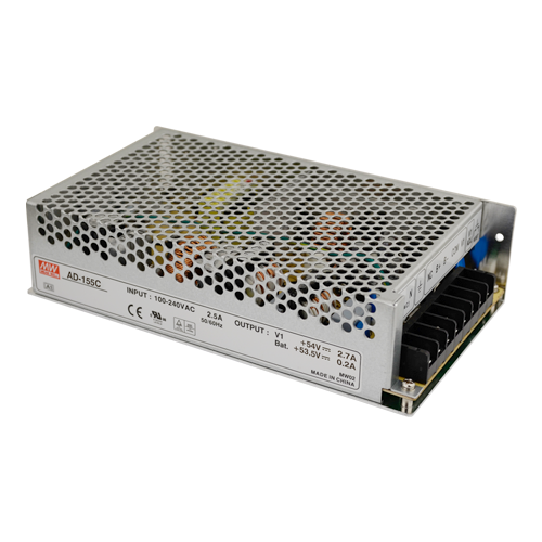 Sursa de alimentare in comutatie, 54V + 53.5V / 2.7A + 0.2A, back-up - MEAN WELL AD-155C [1]