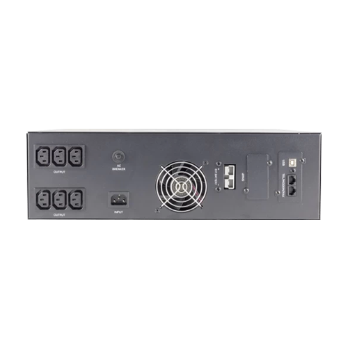 Sursa neintreruptibila - UPS 1500VA/1200W, LCD, 6 x prize iesire, 3U - IPS RTS-LI-1K5 [2]