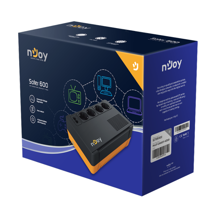 Sursa UPS 600VA 360W nJoy Soter600 [4]