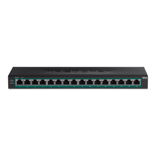 Switch 16 porturi Gigabit PoE/PoE+ 123W - TRENDnet TPE-TG160H [2]