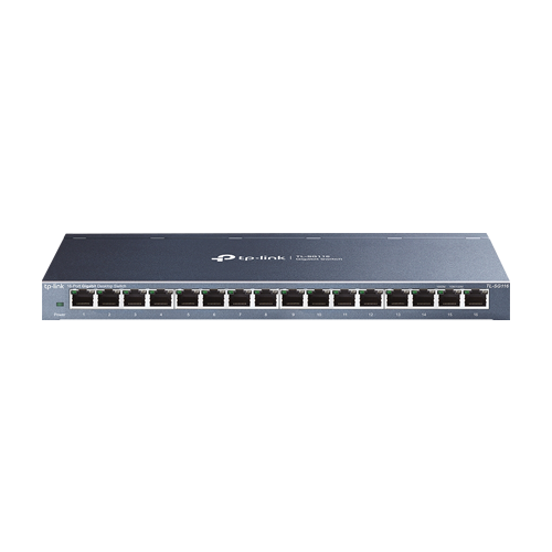 Switch 16 porturi RJ45 Gigabit, Unmanaged - TP-Link TL-SG116 [1]