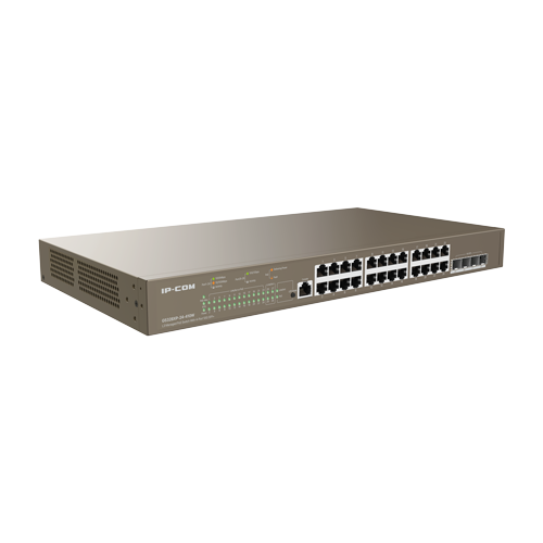 Switch 24 porturi PoE 1Gbps, 4 porturi SFP+ 10Gbps, L3 Cloud Management - IP-COM G5328XP-24-410W [4]