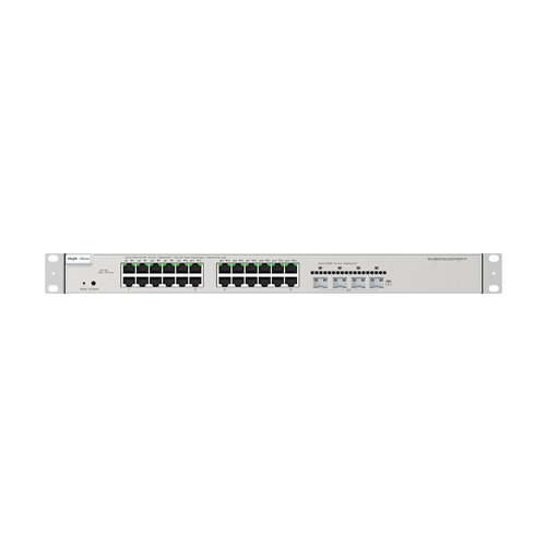 Switch 24 porturi PoE+, 4 porturi SFP+, Gigabit, L3 Cloud Management - Ruijie RG-NBS5200-24GT4XS-P [1]