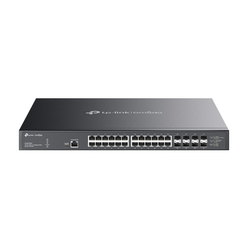 Switch 24 porturi PoE RJ45 10G, 8 porturi SFP+ 10G, L2 Management, 1U - TP-Link Omada SX3832MPP [1]