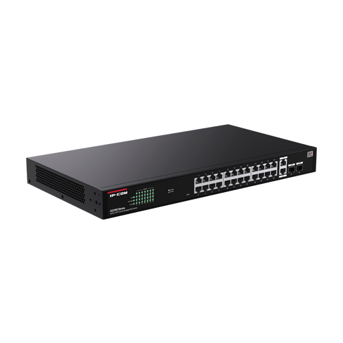 Switch 24 porturi PoE RJ45 Gigabit, 2 x RJ45 Gigabit, 2 x SFP Gigabit, Management, 1U - IP-COM G2228P-24-410W [3]