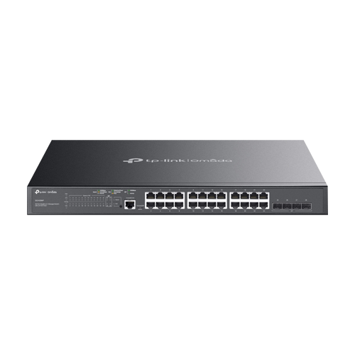 Switch 24 porturi PoE RJ45 Gigabit, 4 x SFP Gigabit, L2 Management, 1U - TP-Link Omada SG3428MP [1]